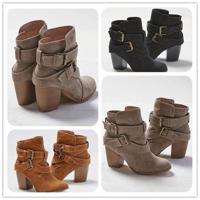 warm ladies snow boots high boots leather martin boots winter flats boots